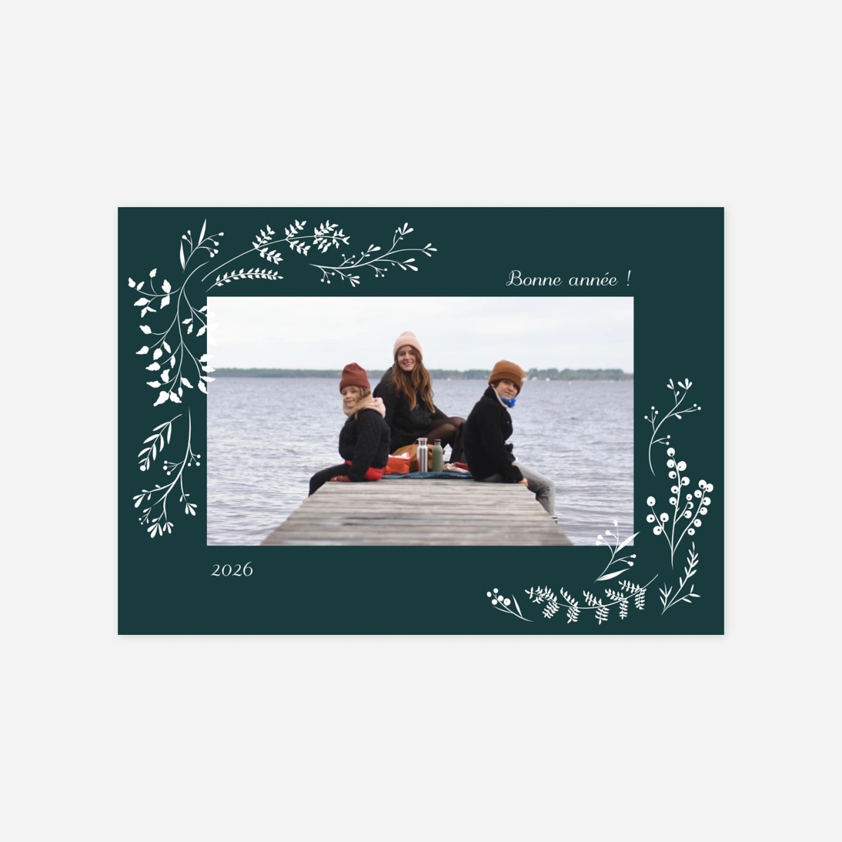 Carte de voeux Brins d'hiver