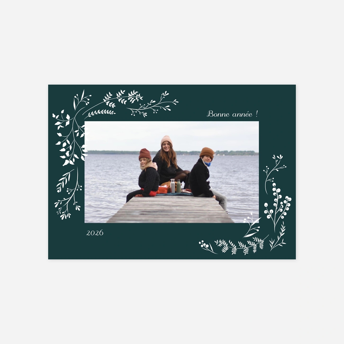 Carte de voeux Brins d'hiver