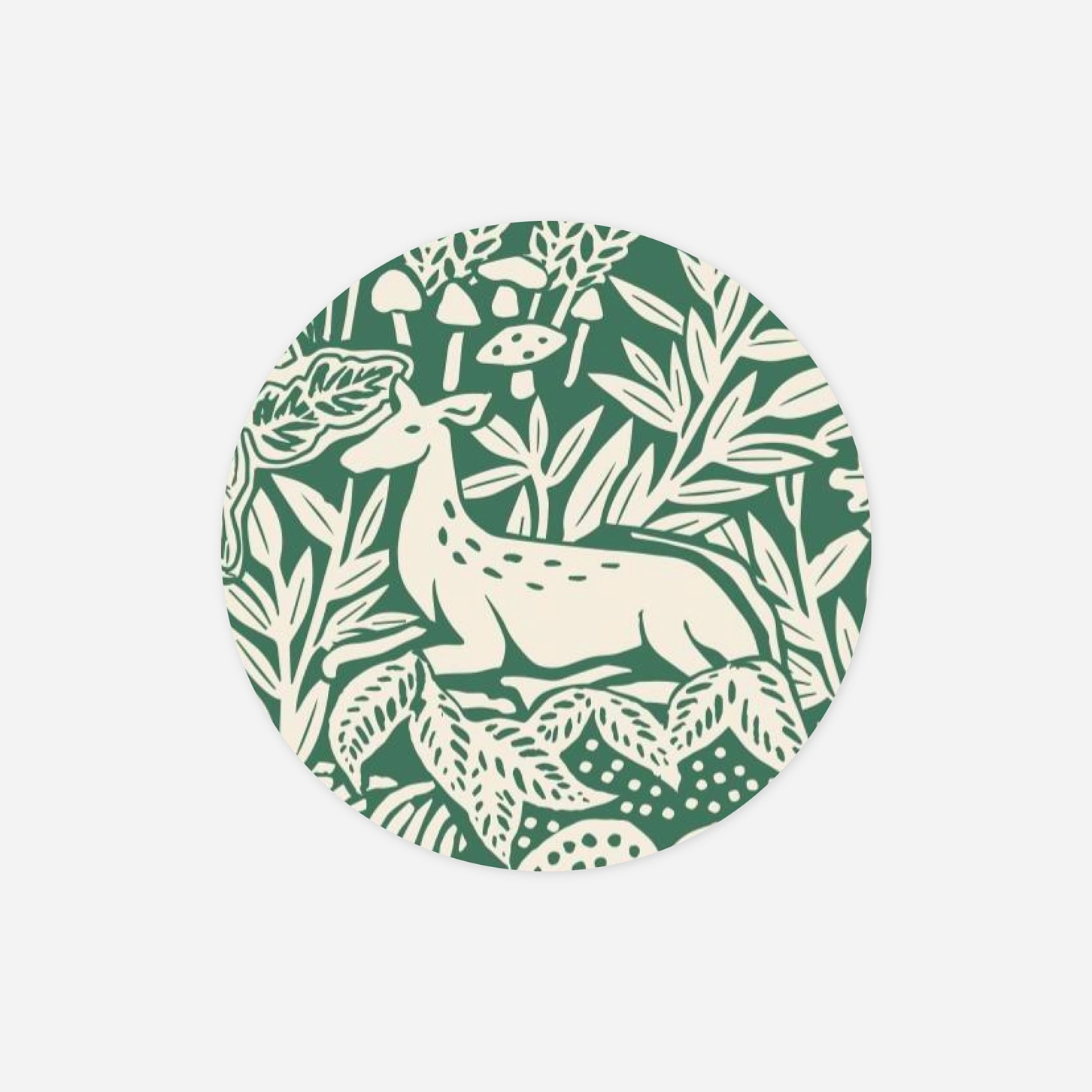 Étiquette cadeau Noël Bosquet