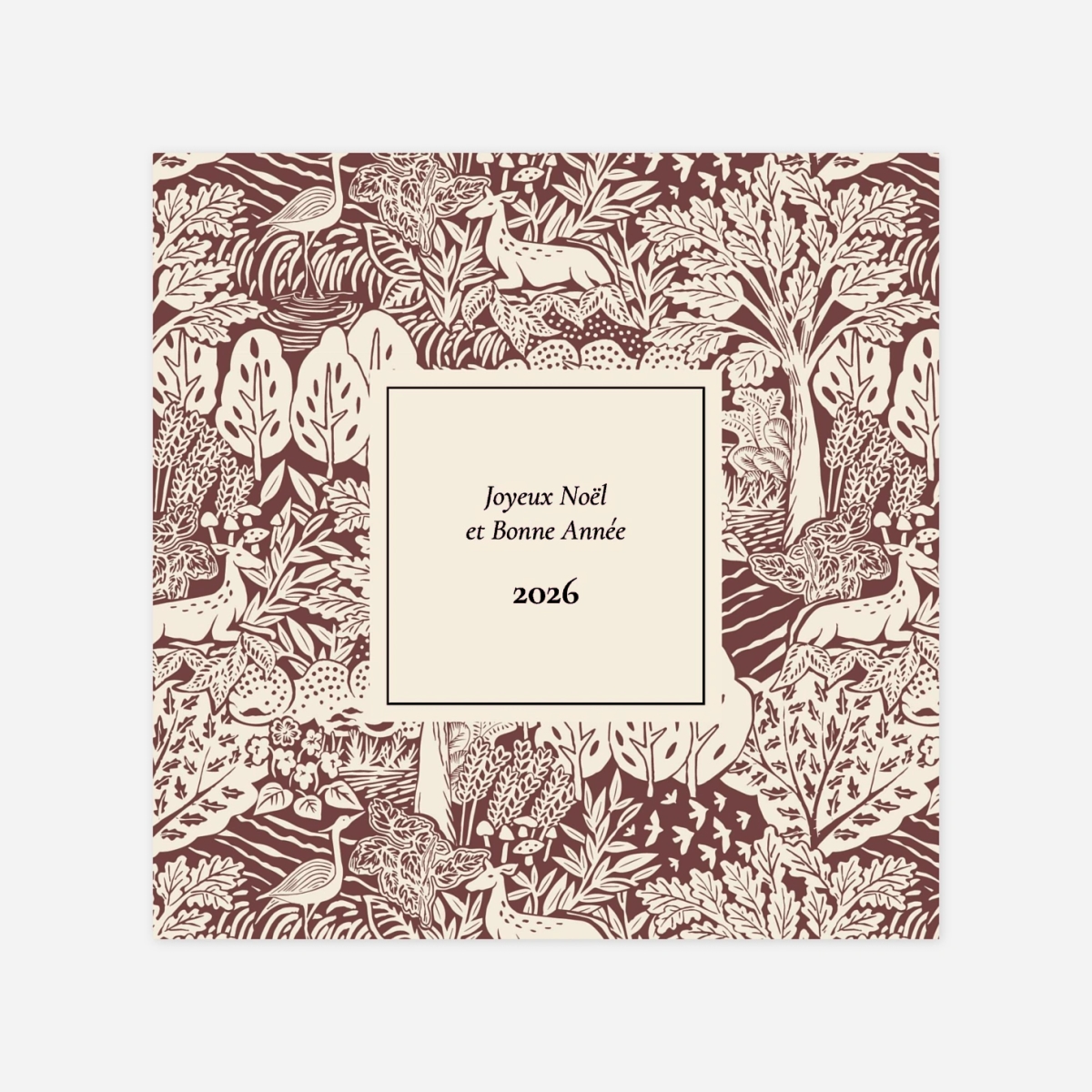 Carte de voeux Bosquet