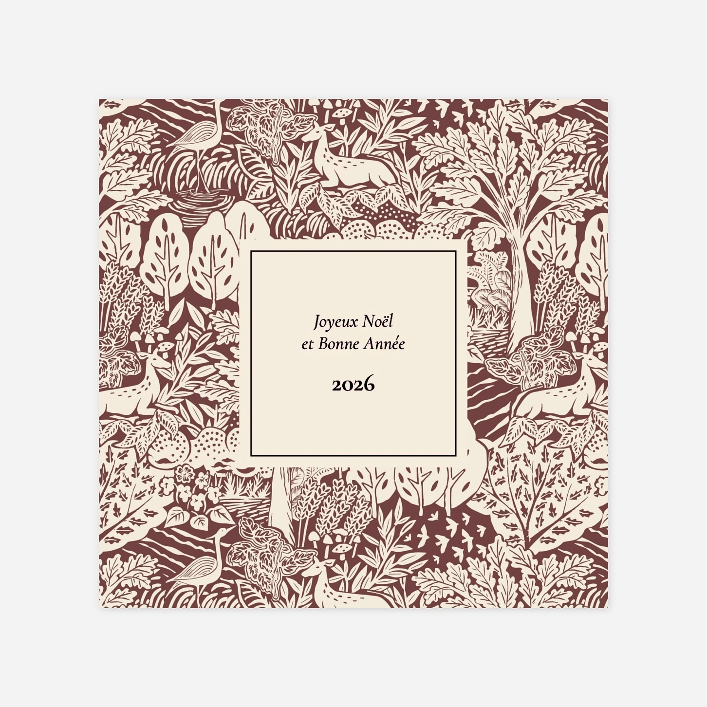 Carte de voeux Bosquet