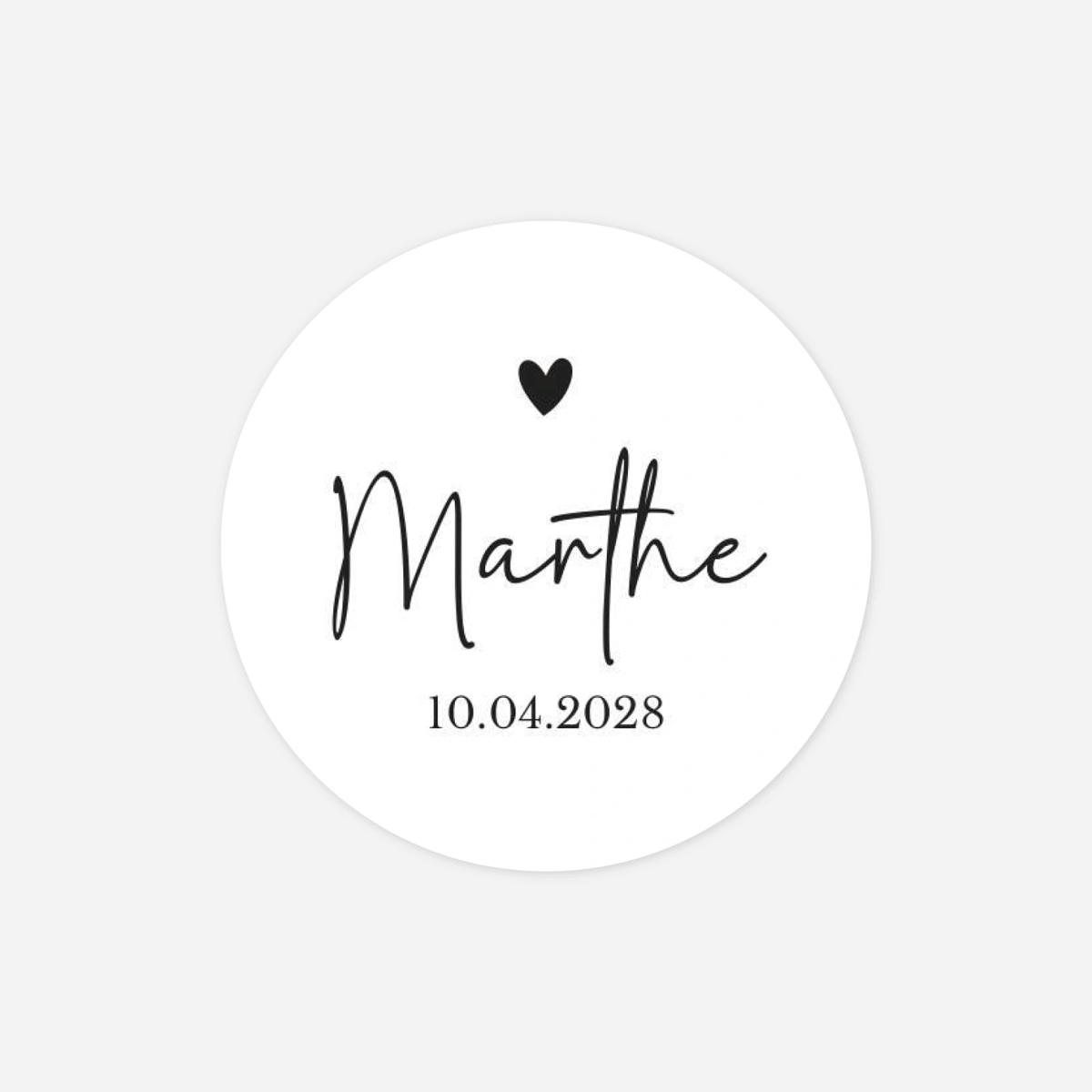 Stickers naissance Beaux pictogrammes