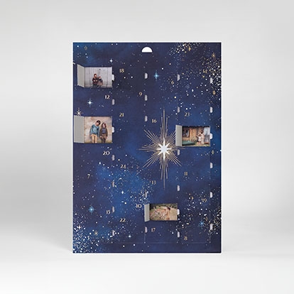 Nuit étoilée doré à chaud