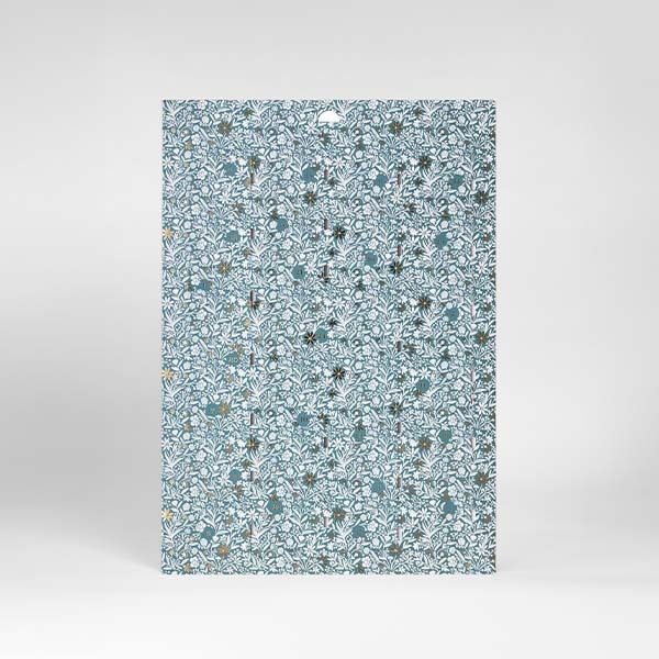 Mille fleurs doré à chaud