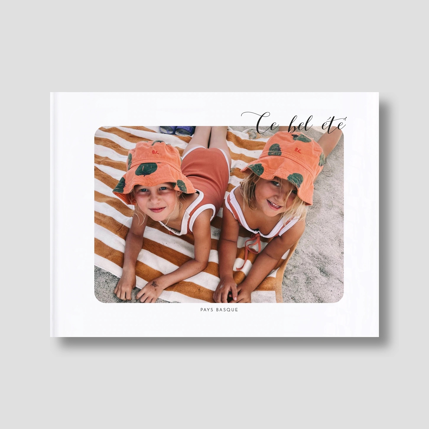 Album photo rigide Calligraphie