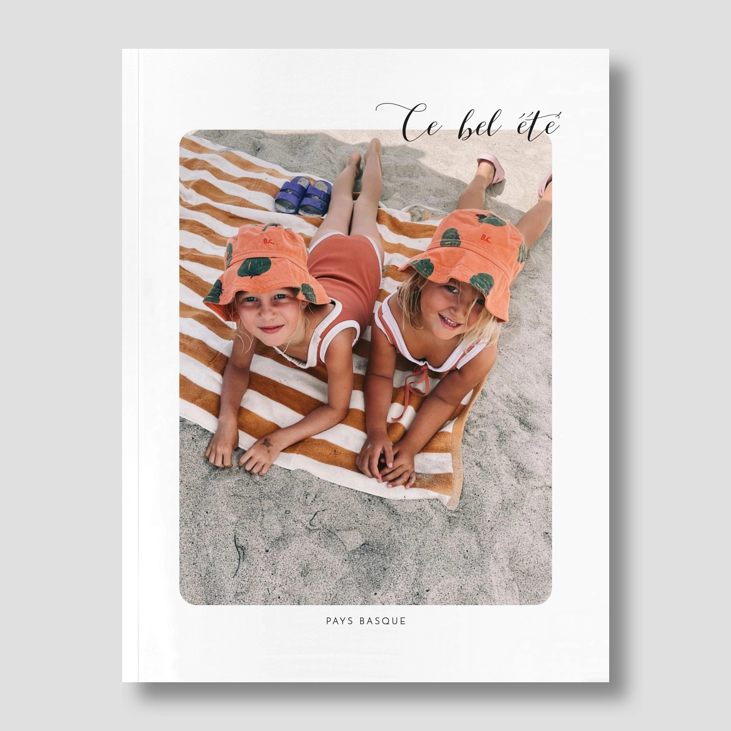 Album photo souple Calligraphie