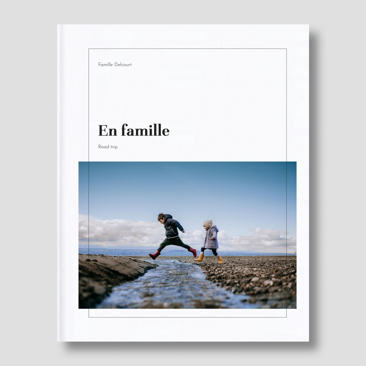 Album photo rigide Cadre moderne