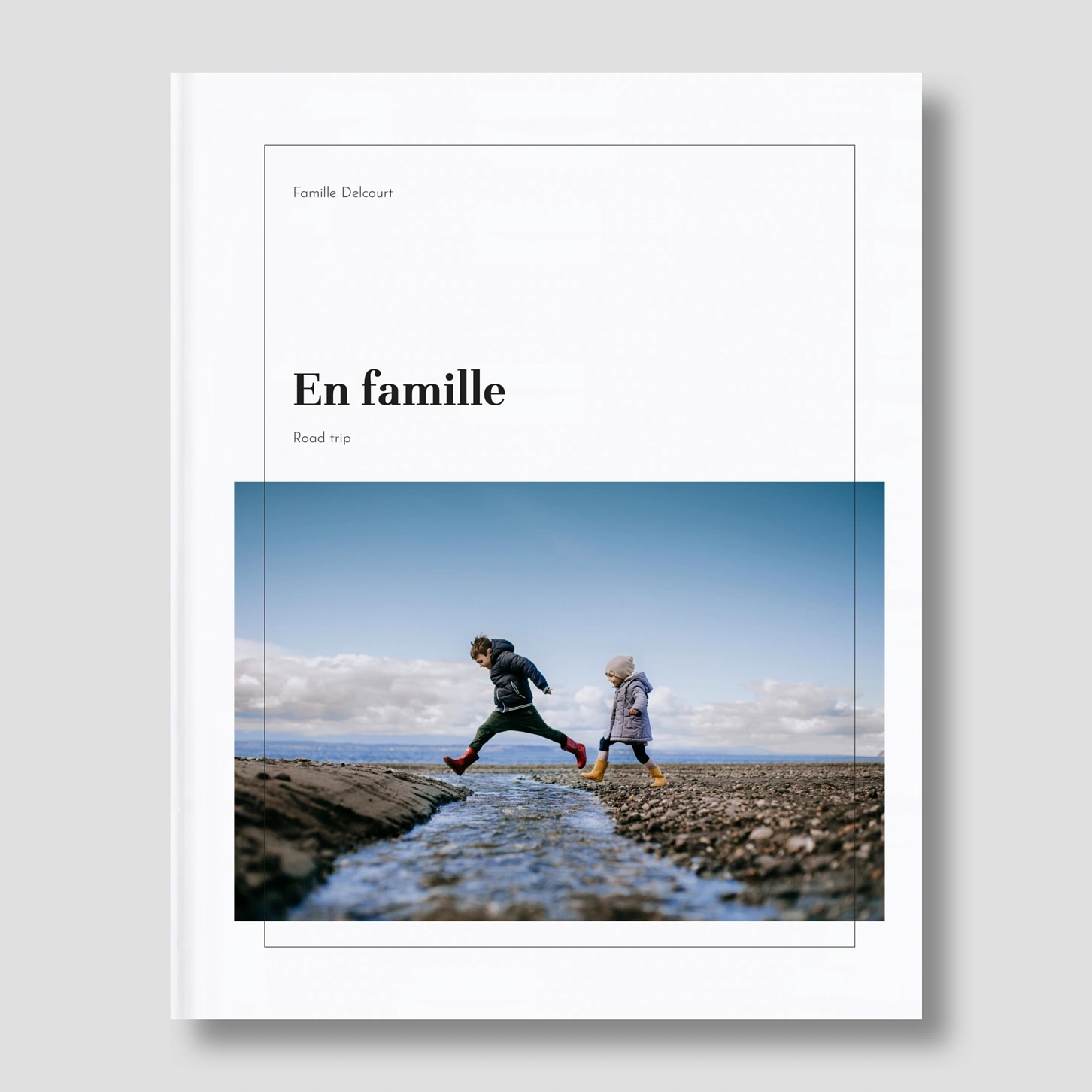 Album photo rigide Cadre moderne