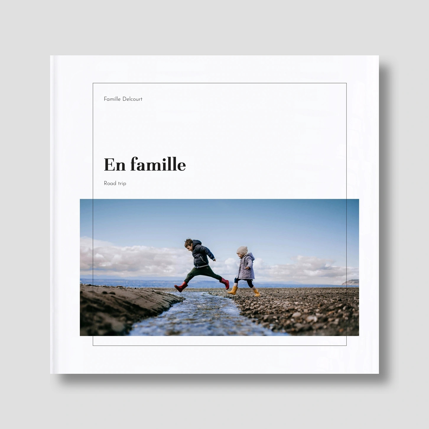 Album photo rigide Cadre moderne