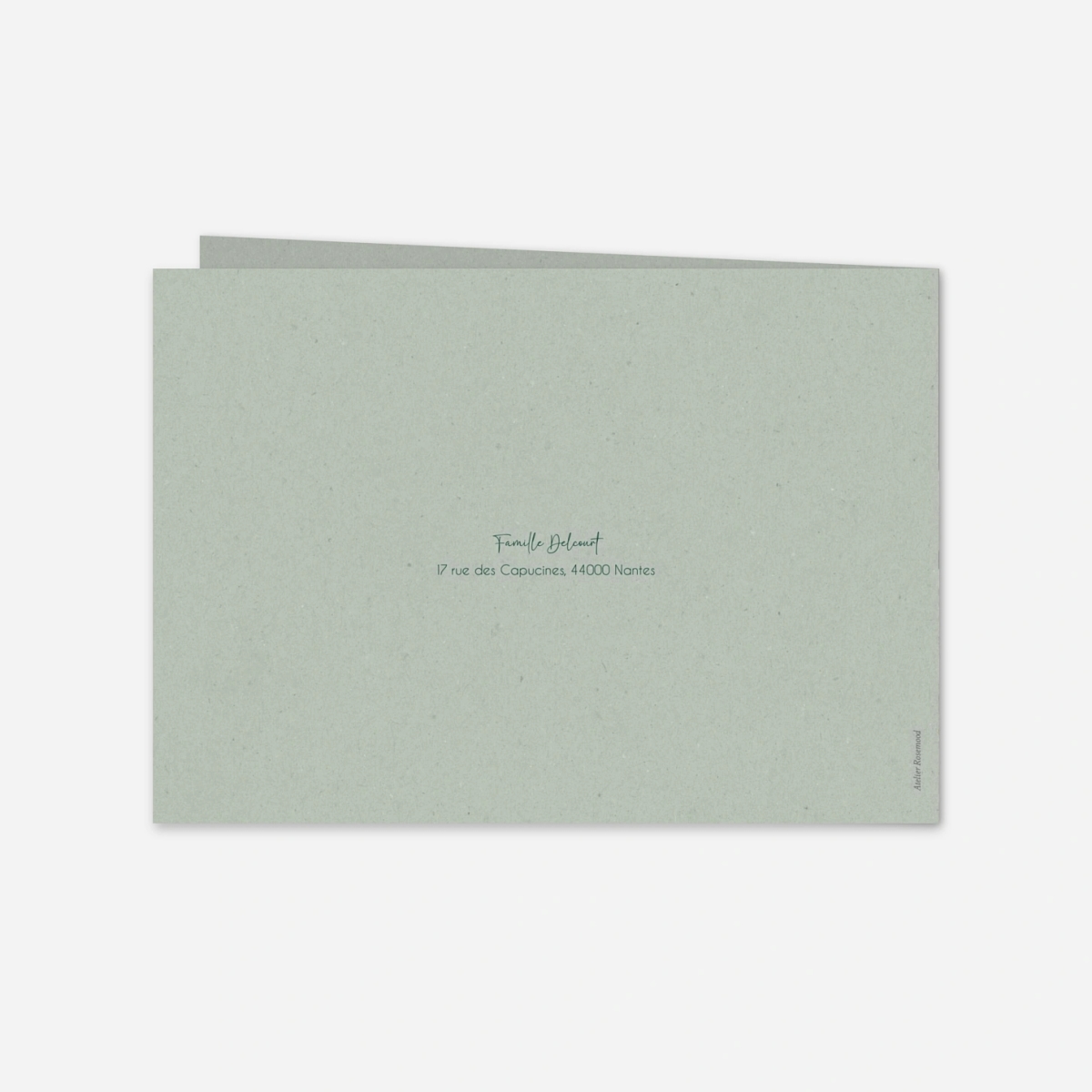 Faire-part naissance Cliché Câlin