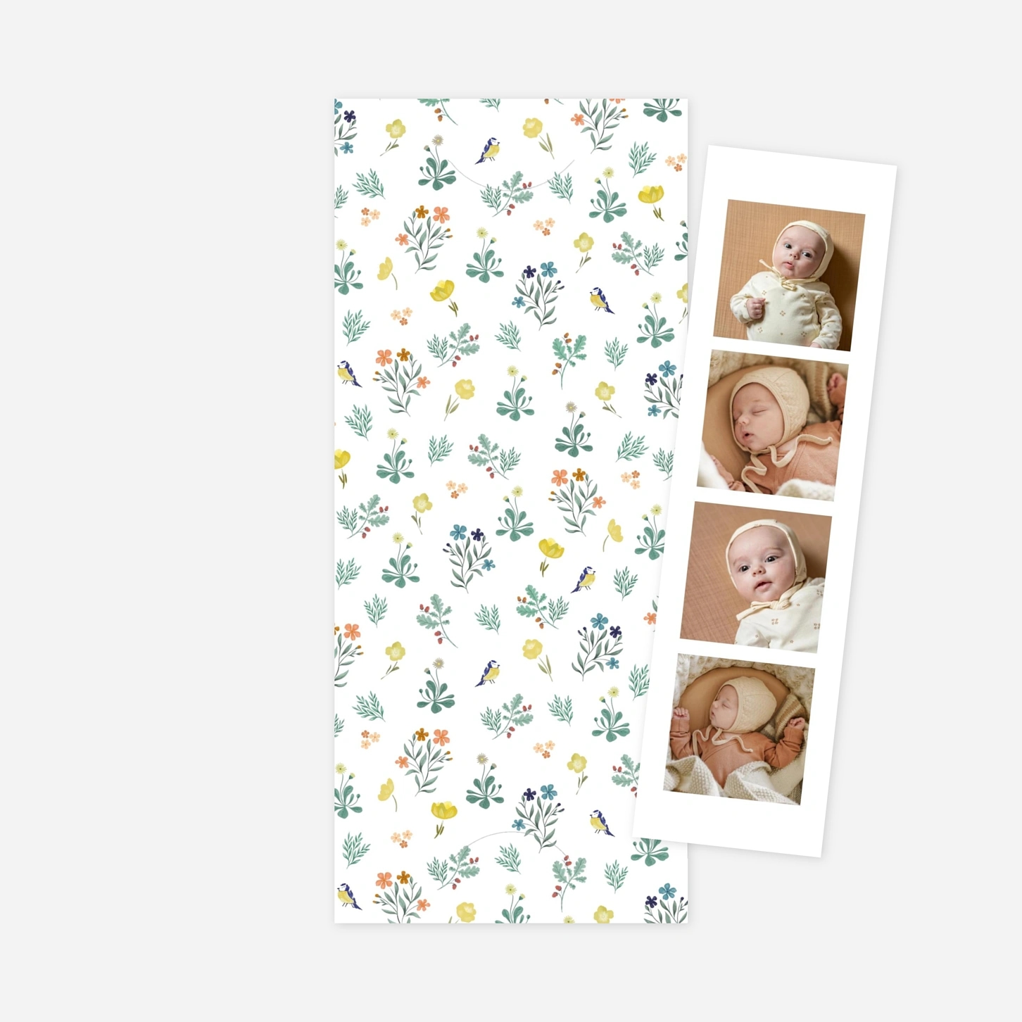 Faire-part naissance Champêtre