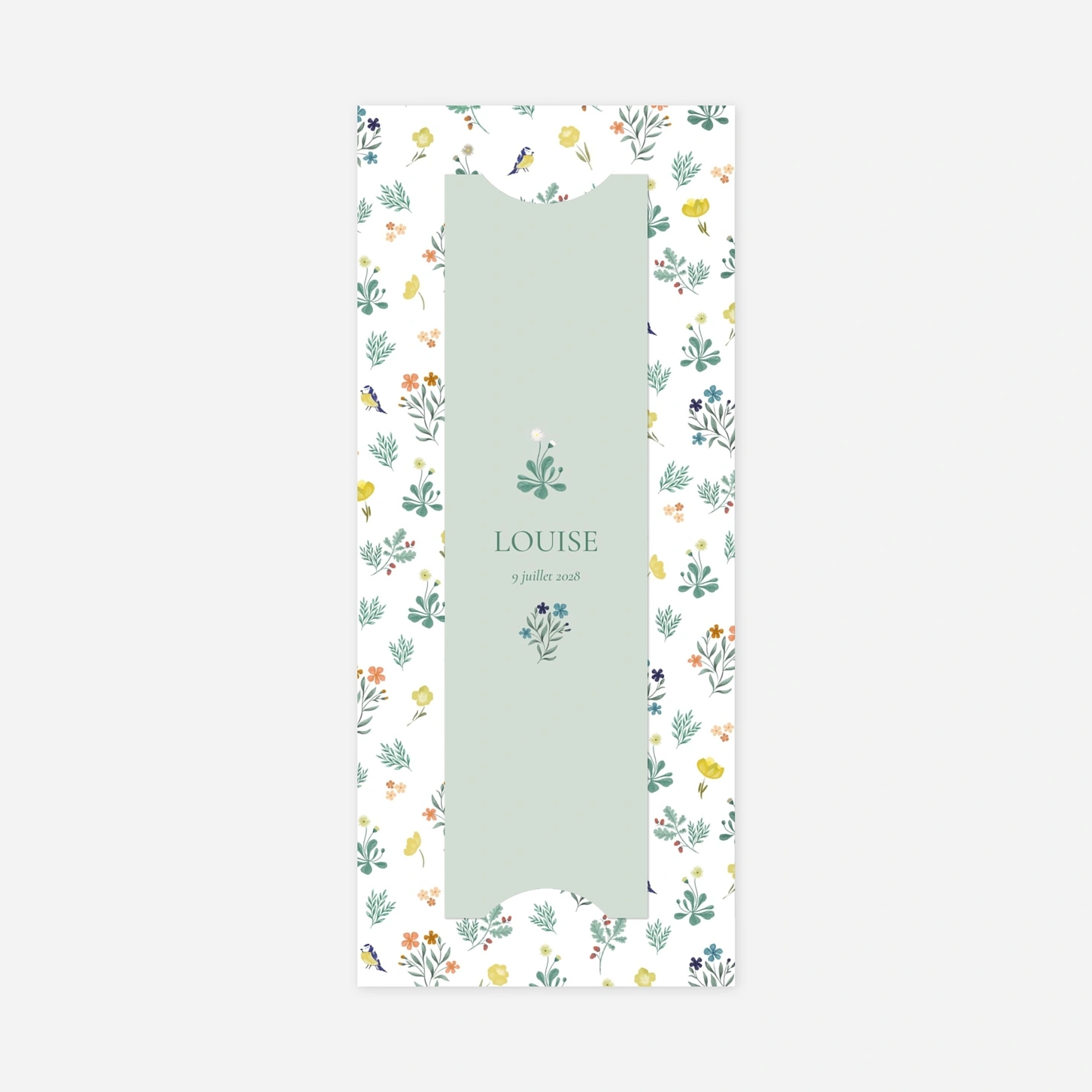 Faire-part naissance Champêtre