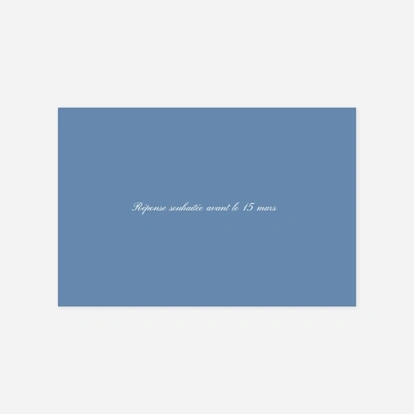 Merci classique liseré paysage