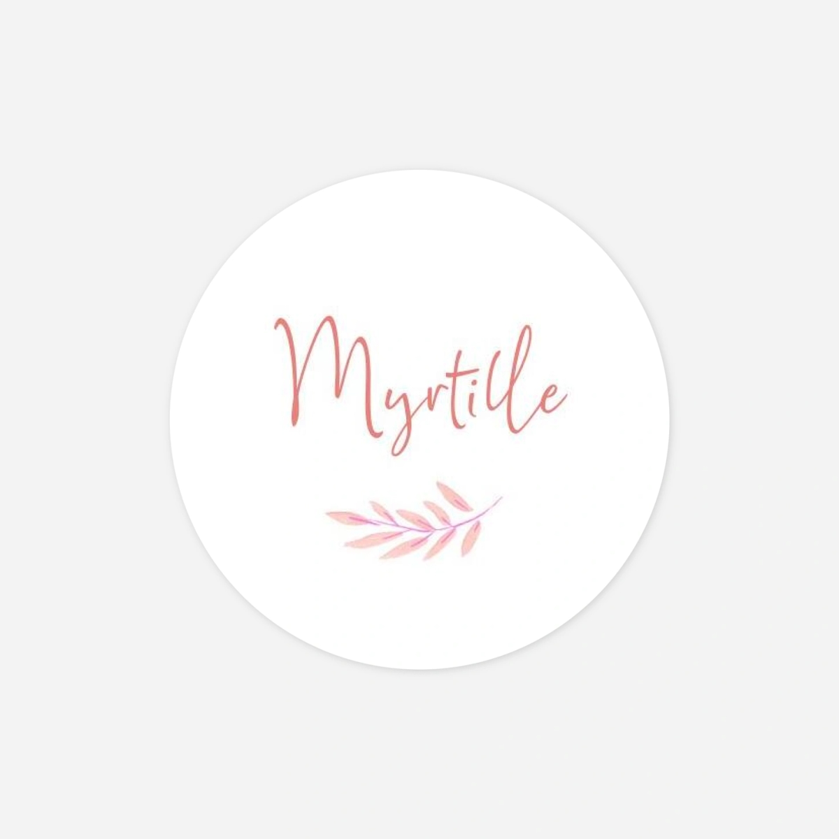 Stickers naissance Couronne illustrée