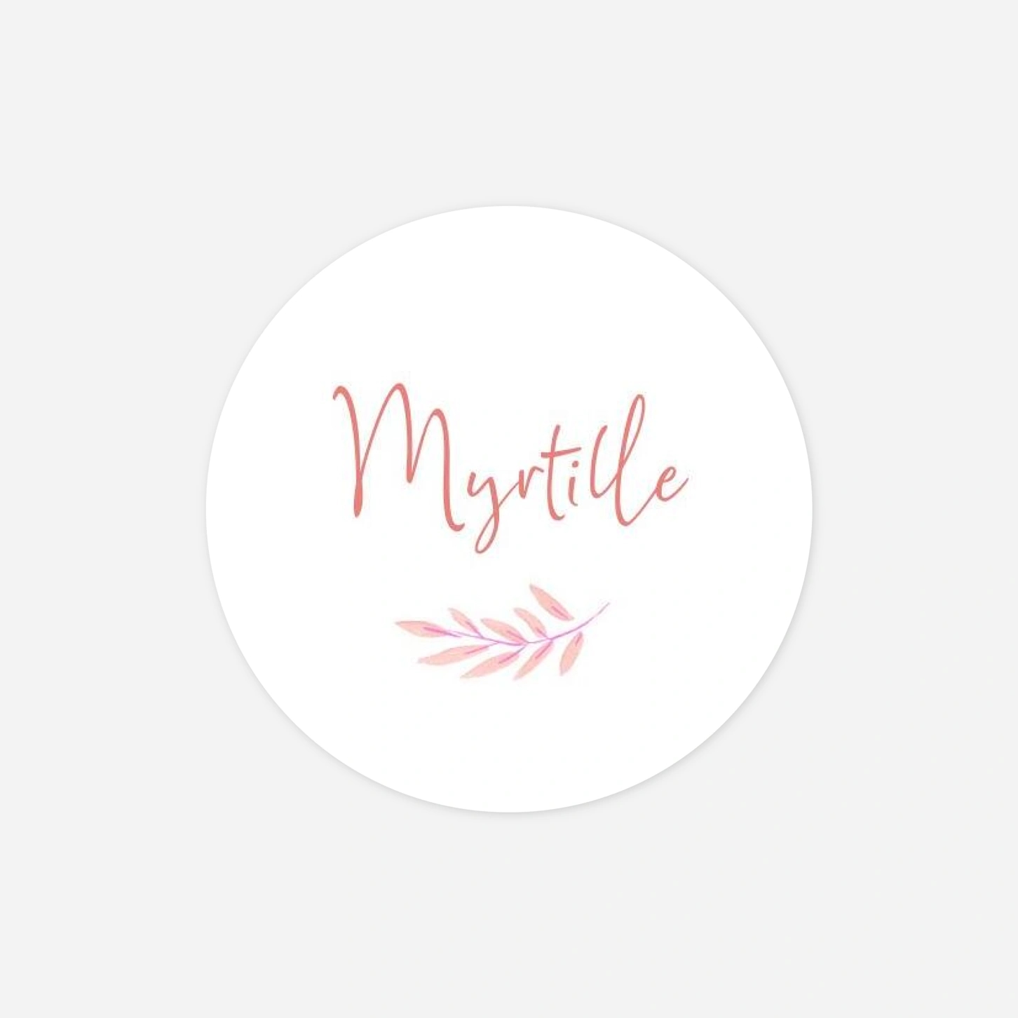 Stickers naissance Couronne illustrée