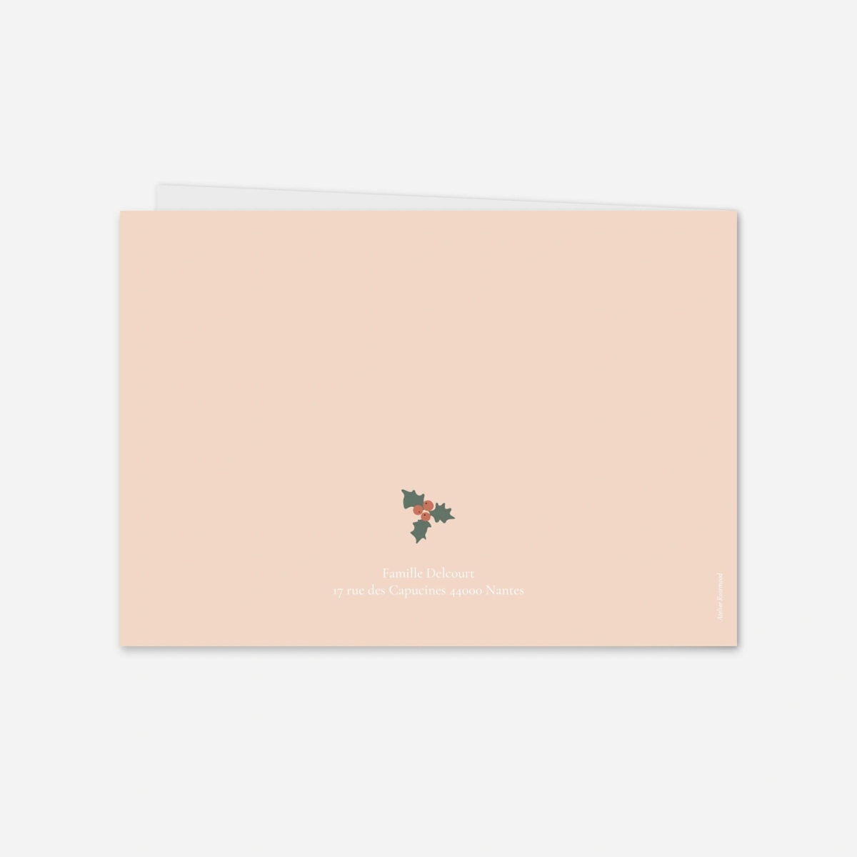 Carte de voeux Cottage