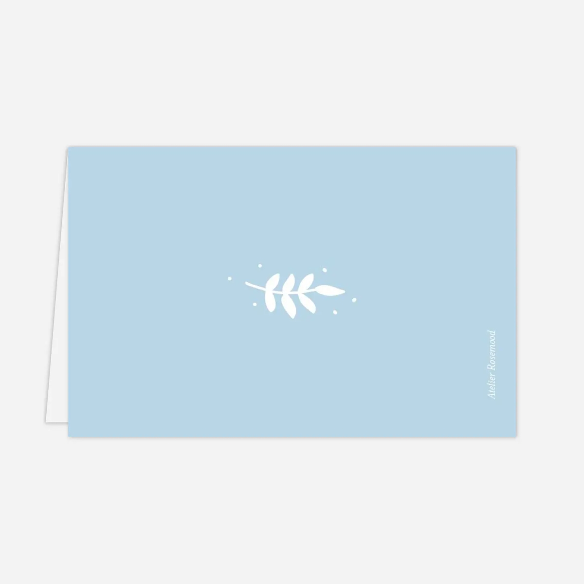 Marque-place Baptême Croix des champs