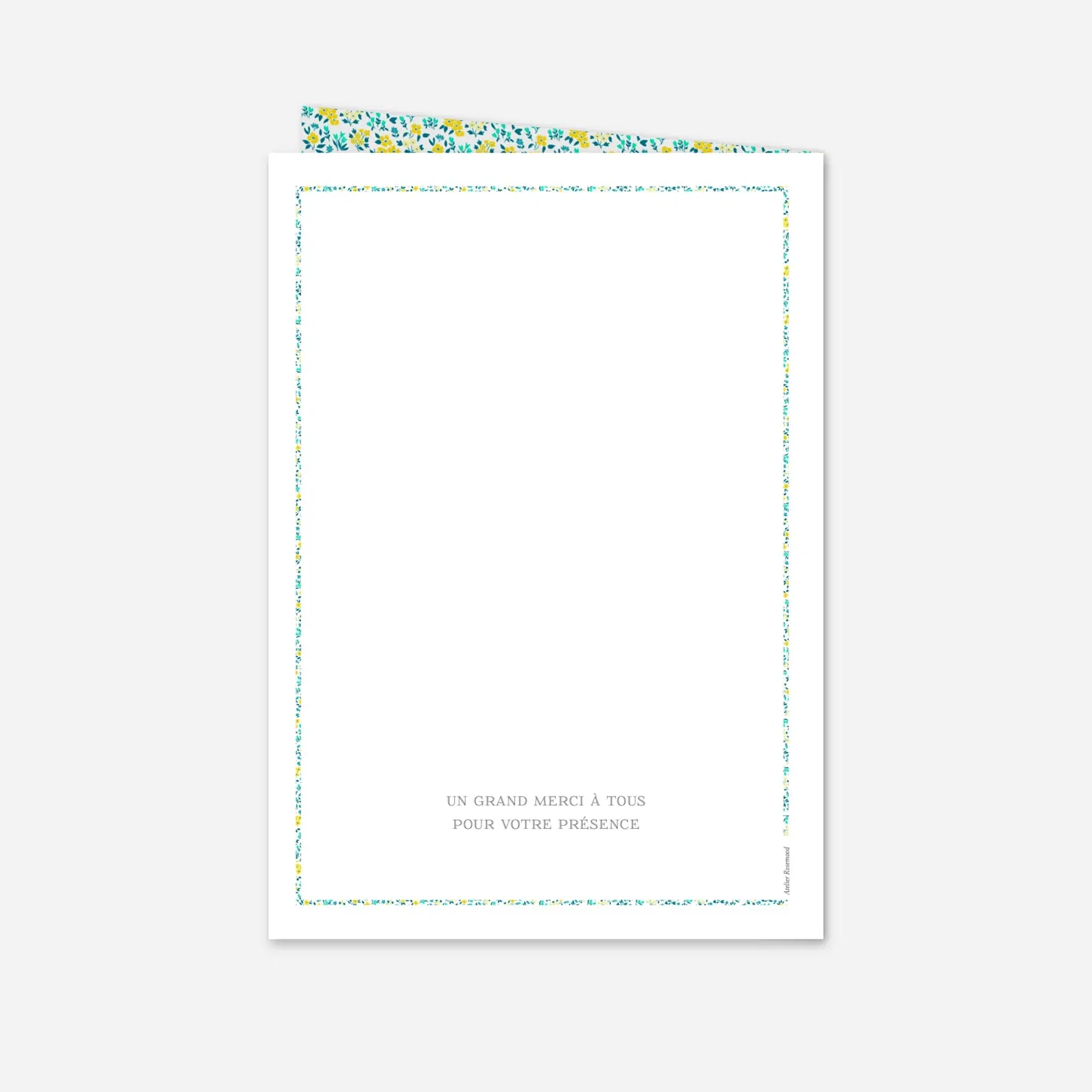 Livret de messe baptême Croix Liberty