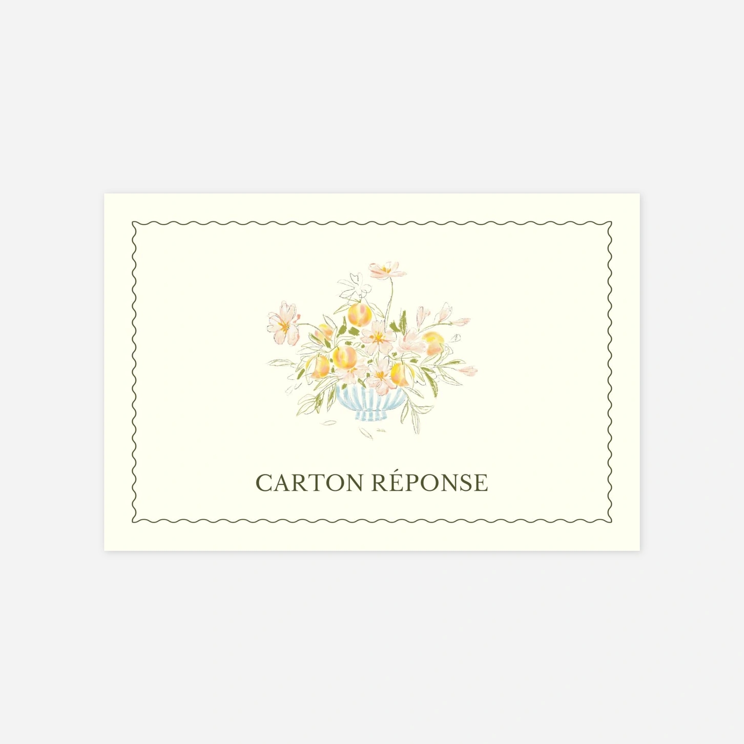 Carton réponse Dolce Amore