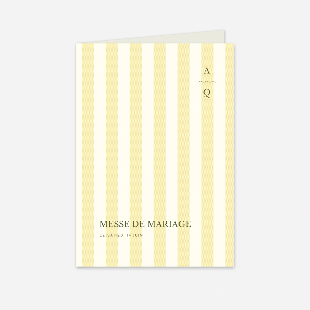 Livret de messe mariage Dolce Amore