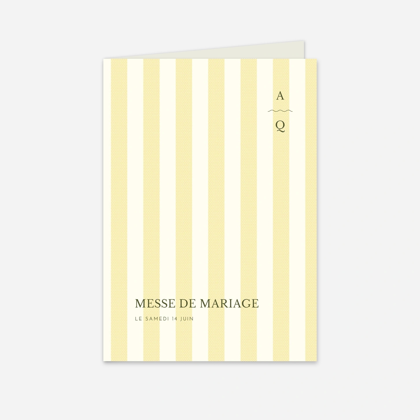 Livret de messe mariage Dolce Amore