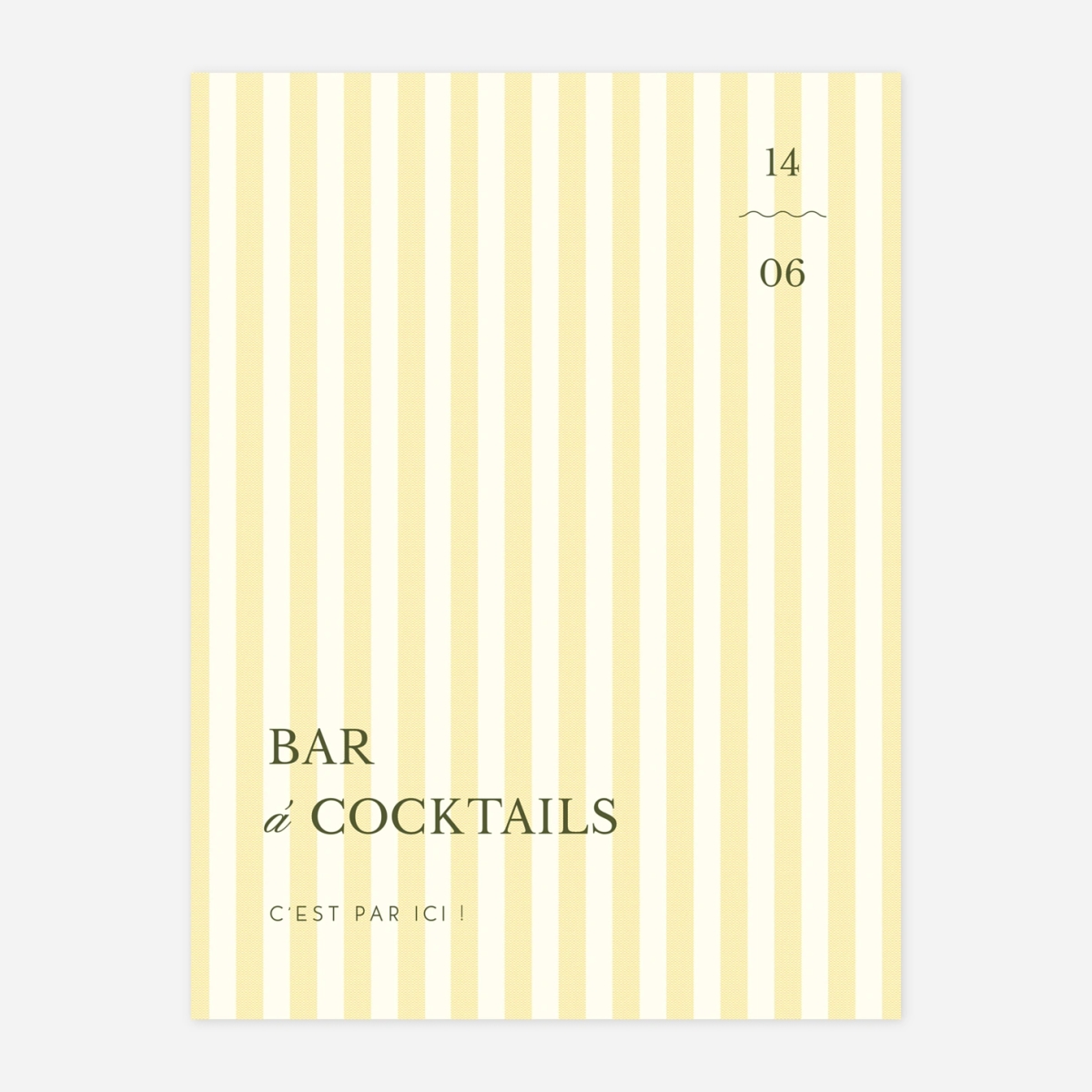 Panneau mariage Dolce Amore