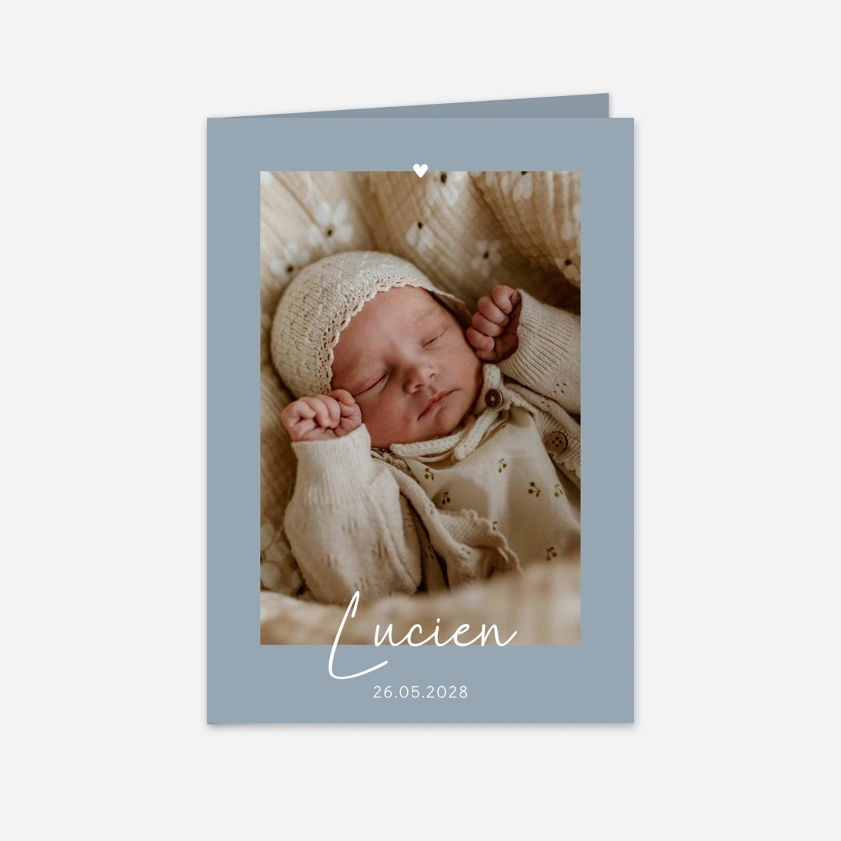 Faire-part naissance Douce Bénédiction