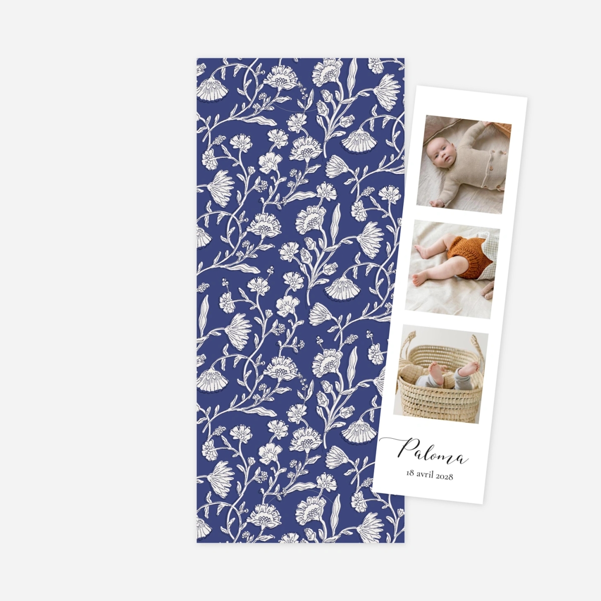 Faire-part naissance Douces indiennes