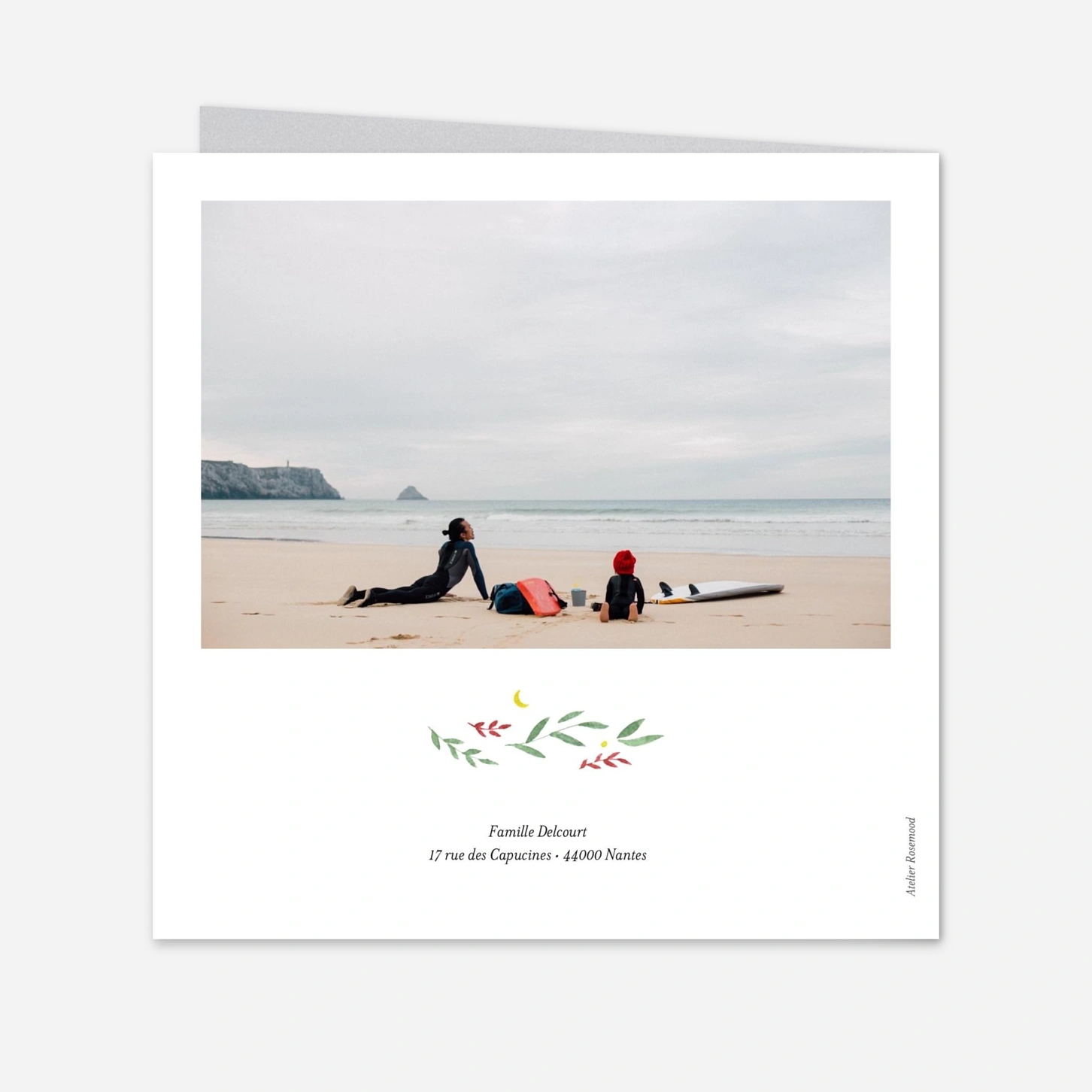 Carte de voeux Douce nuit