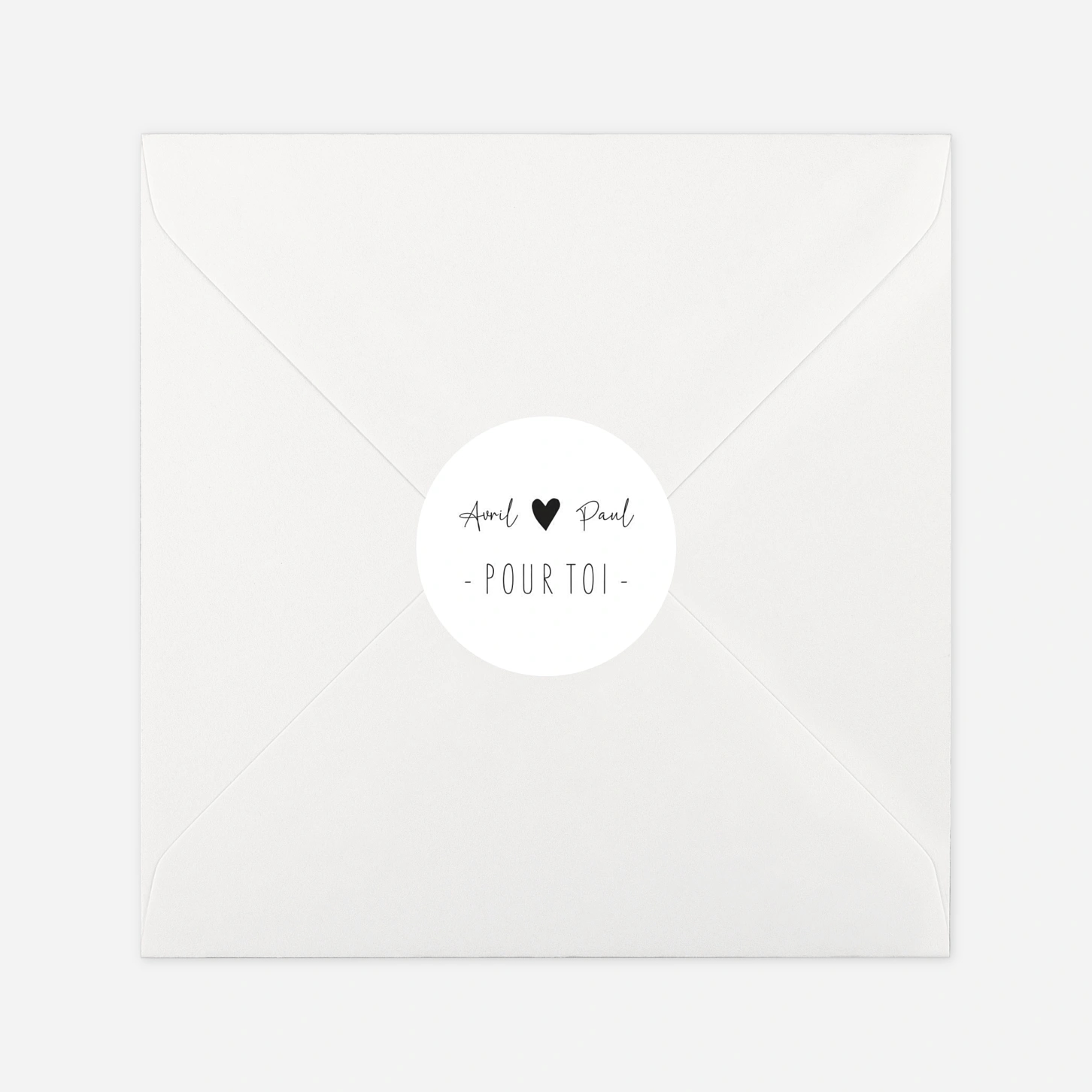 Stickers mariage Douce promesse