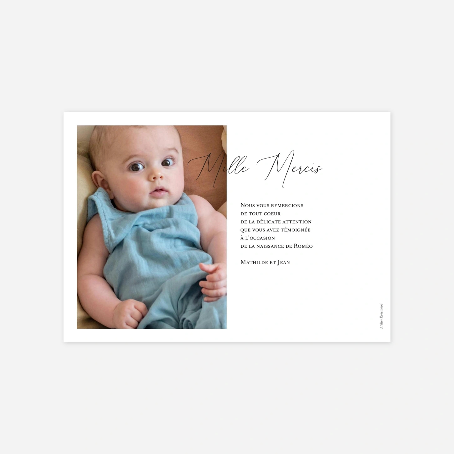 Faire-part naissance Douce Rêverie