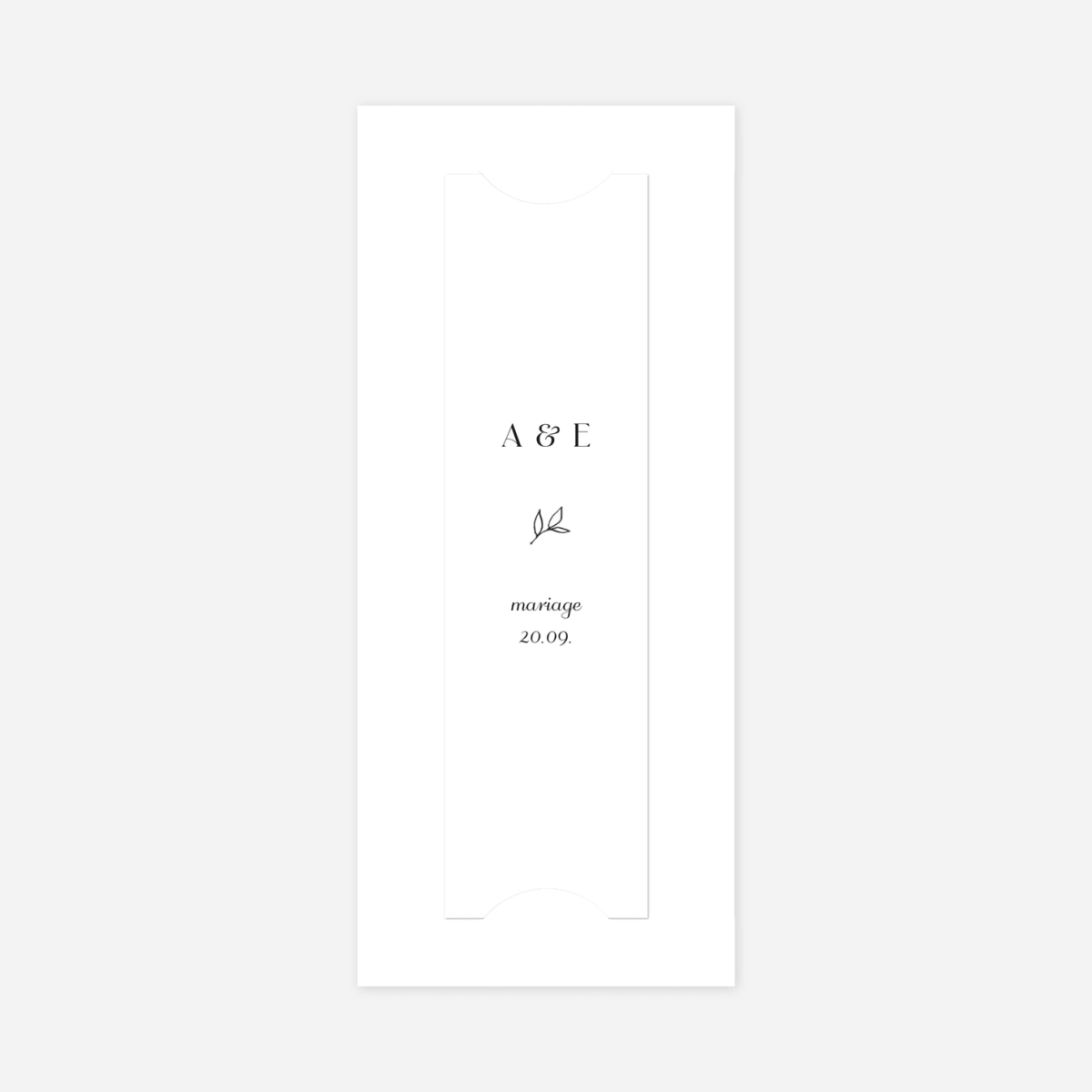 Faire-part mariage Dryade