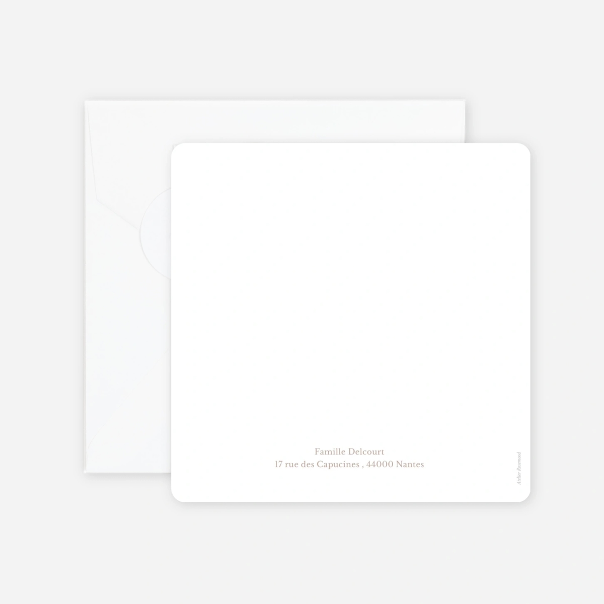 Faire-part naissance Rêve fleuri