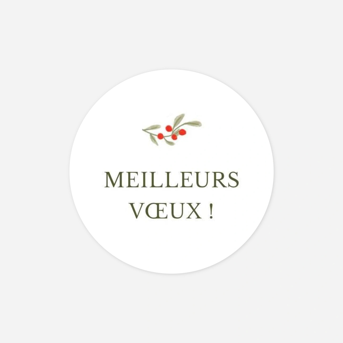 Étiquette cadeau Noël En attendant Noël