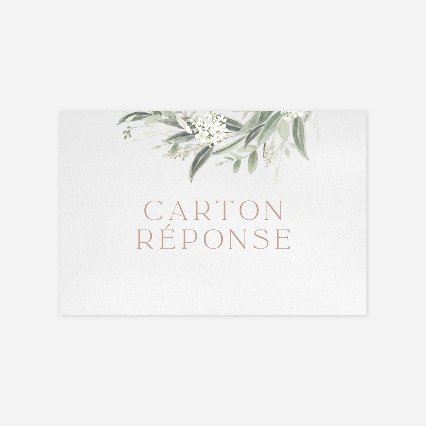 Carton réponse Éclat Naturel