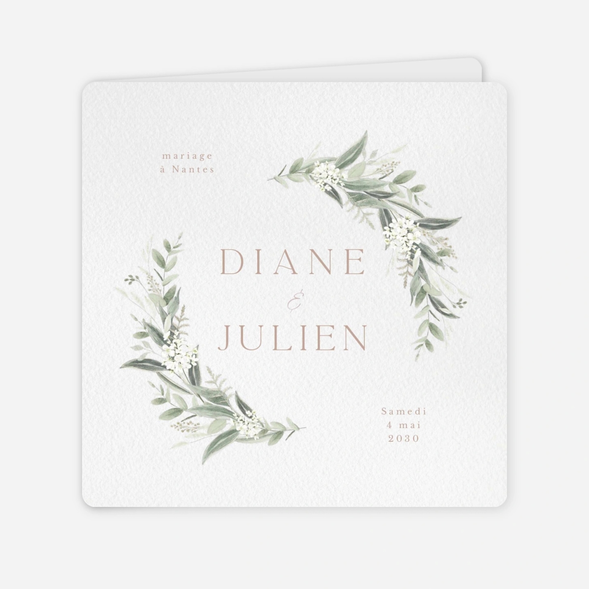 Faire-part mariage Éclat Naturel