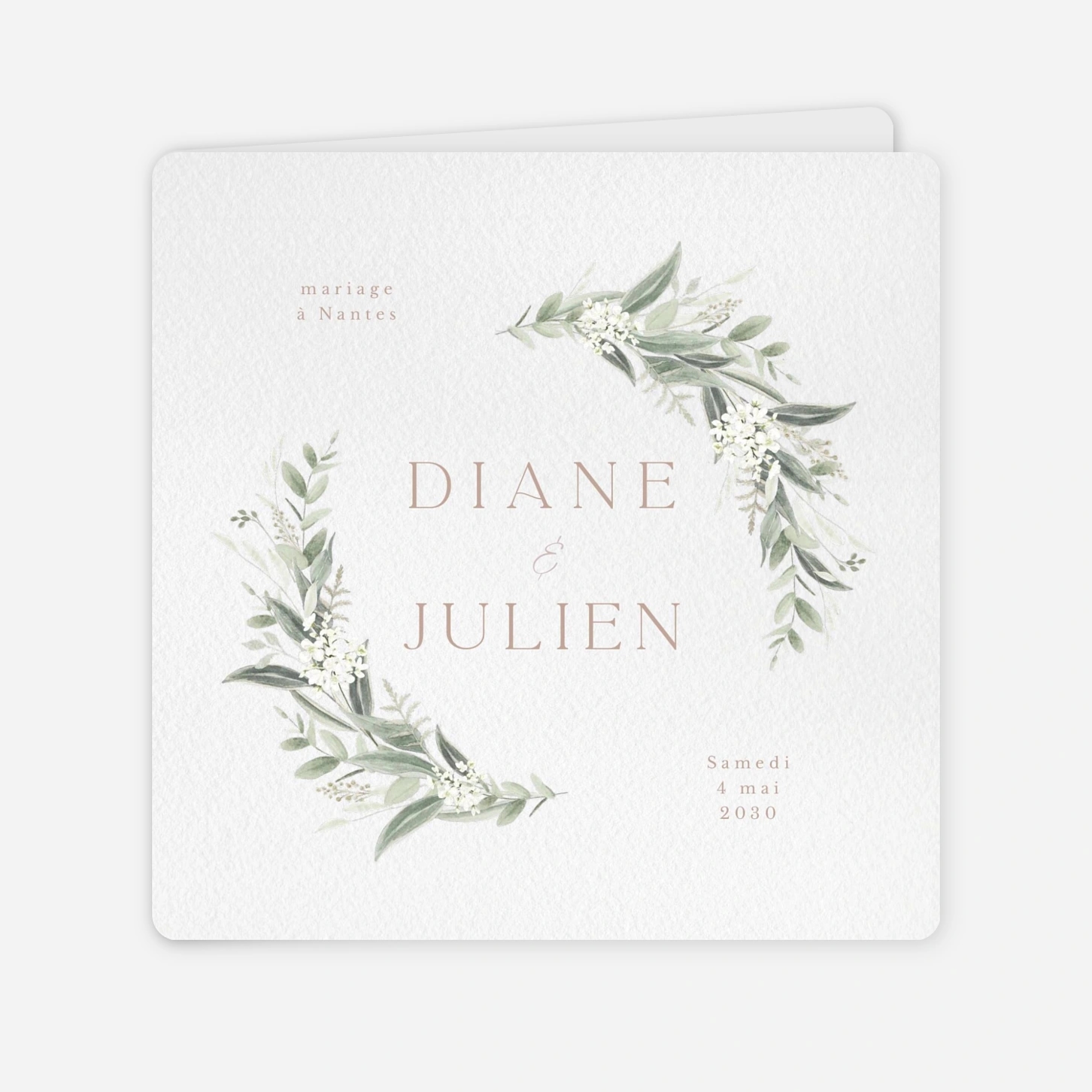 Faire-part mariage Éclat Naturel