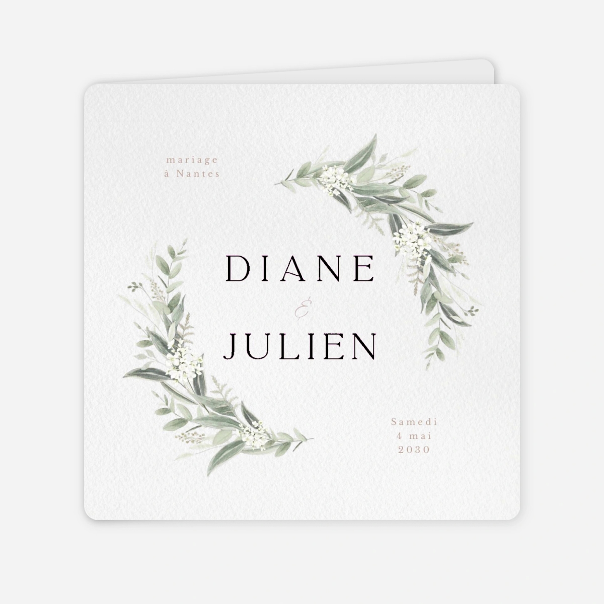 Faire-part mariage Éclat Naturel