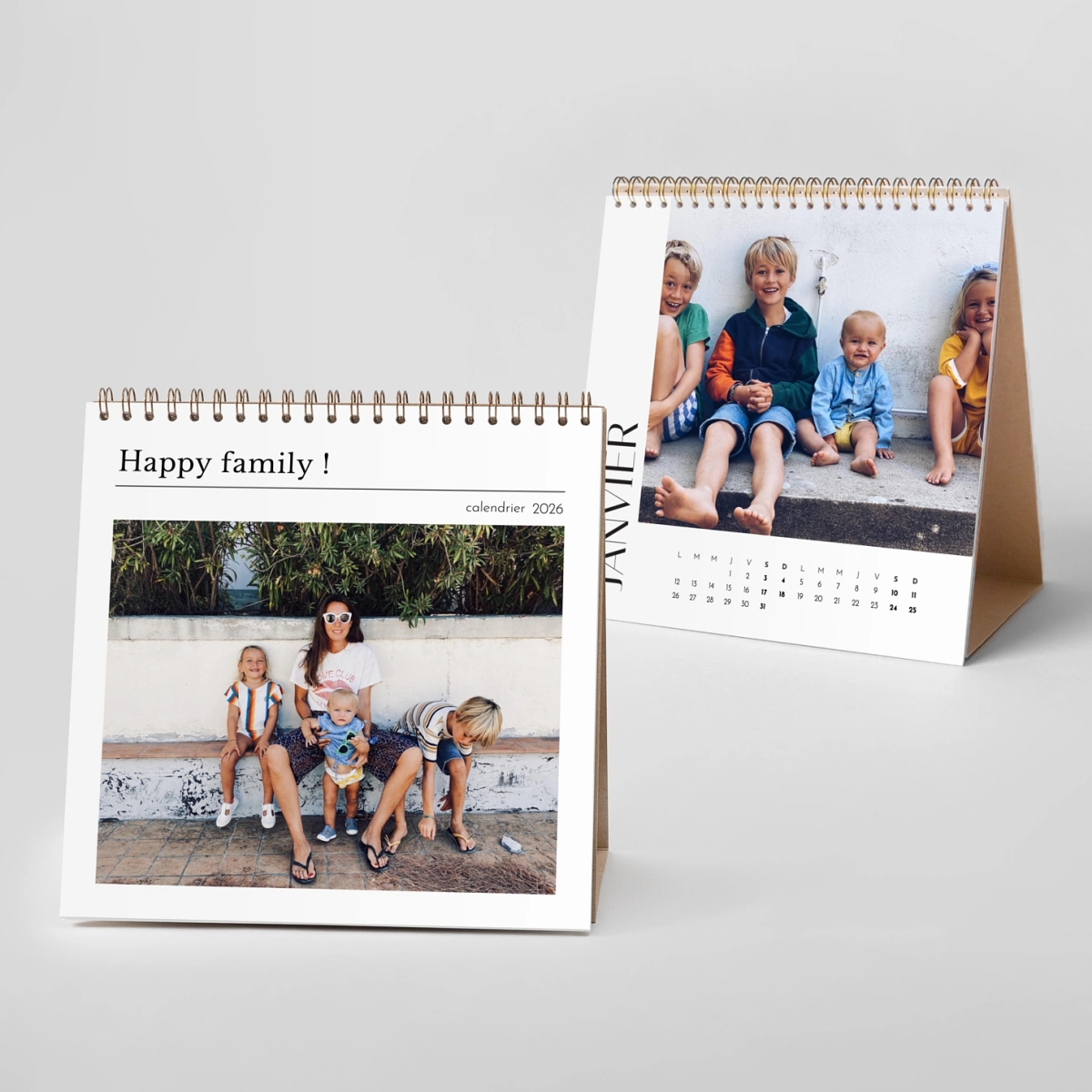 Calendrier photo chevalet Édito