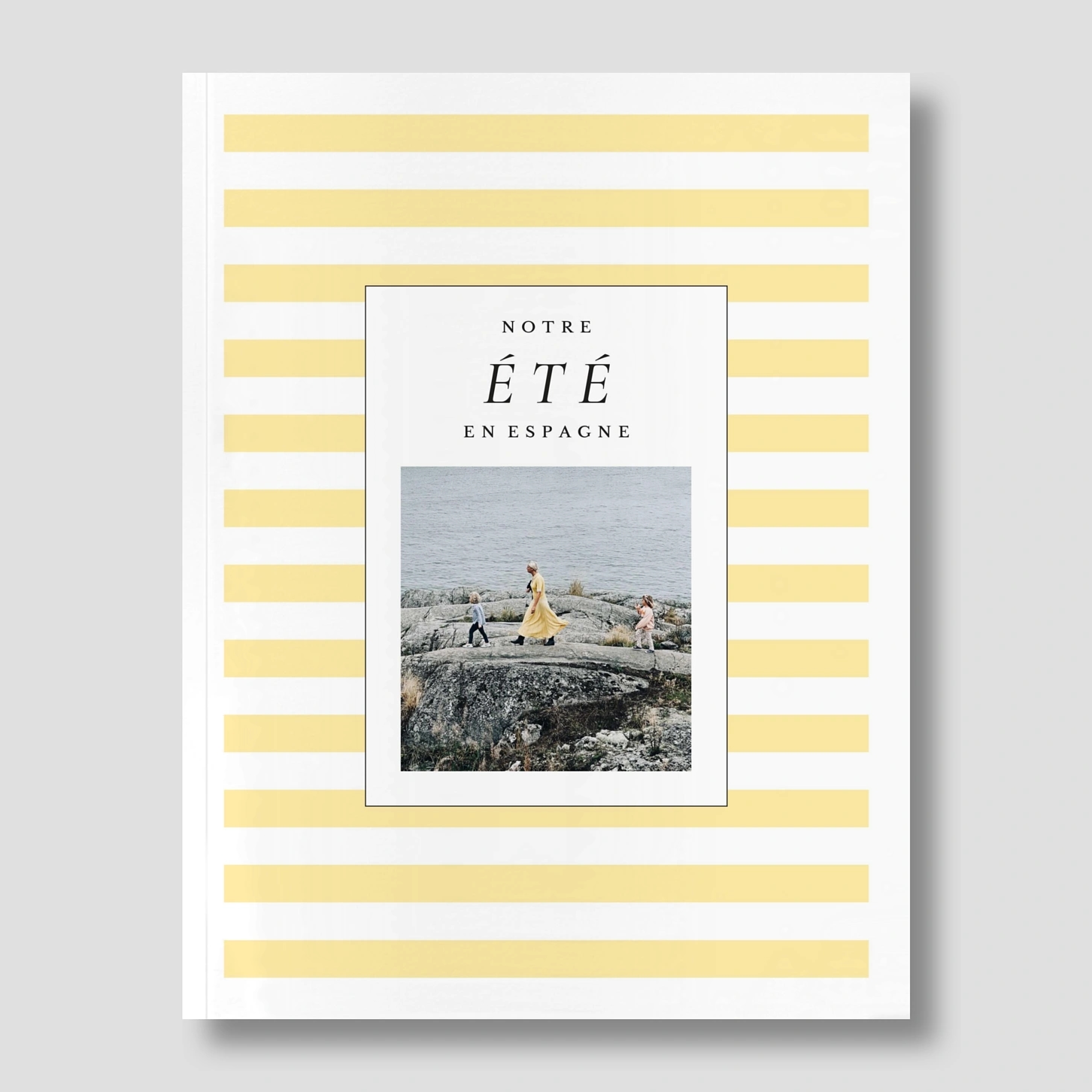 Album photo souple Été en rayures