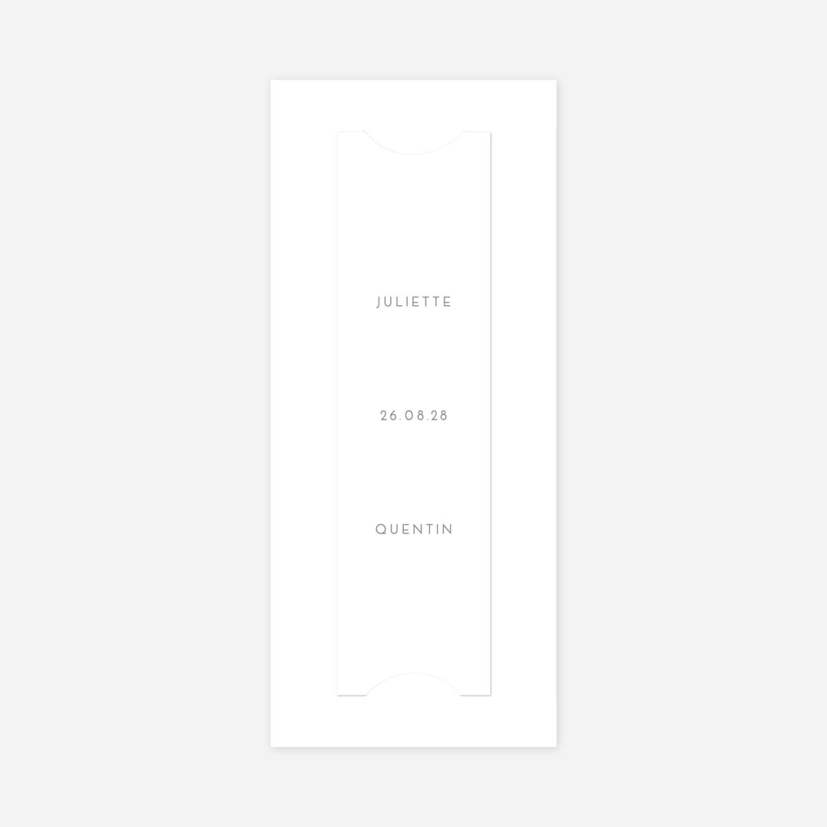 Faire-part mariage Élégant cœur