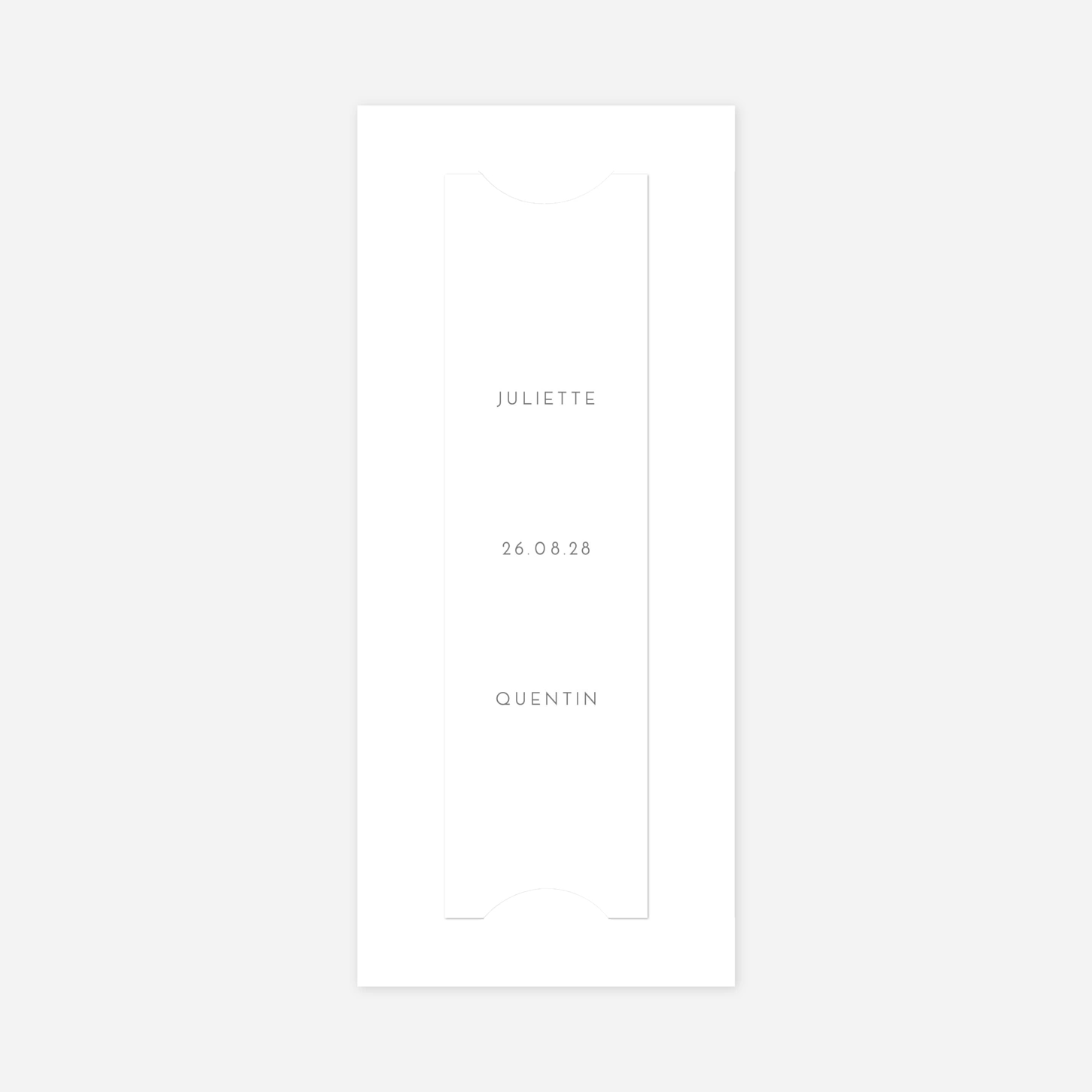 Faire-part mariage Élégant cœur