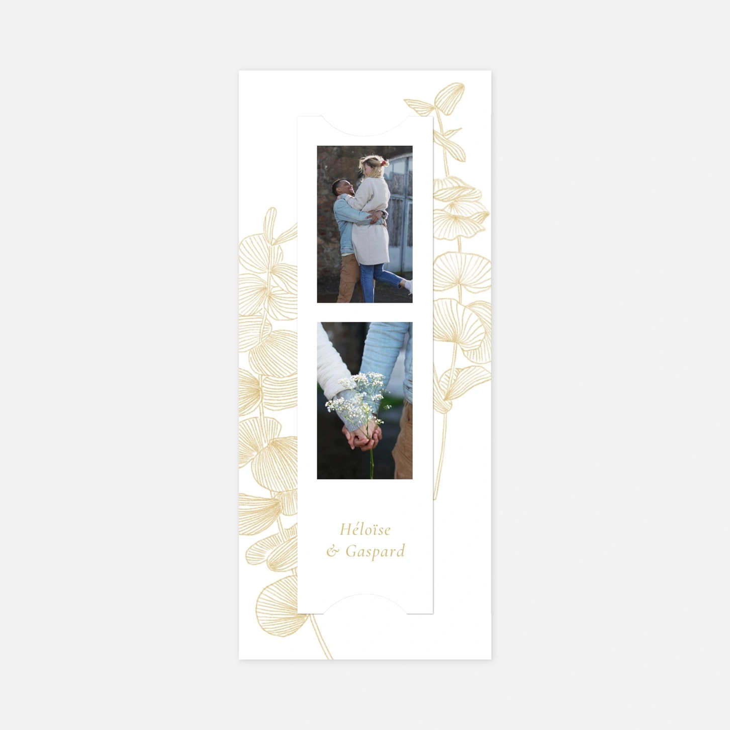 Save the date Envolée d'eucalyptus