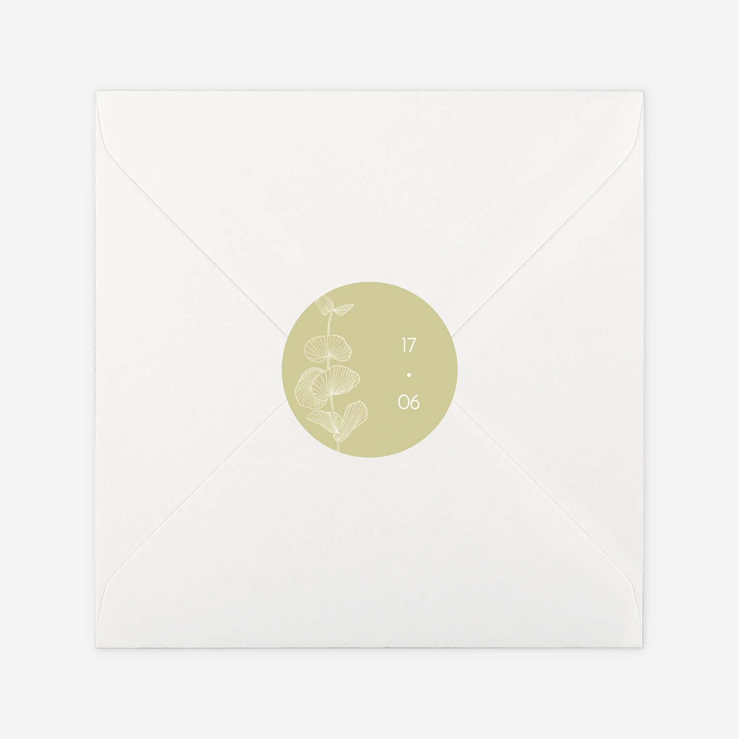 Stickers mariage Envolée d'eucalyptus