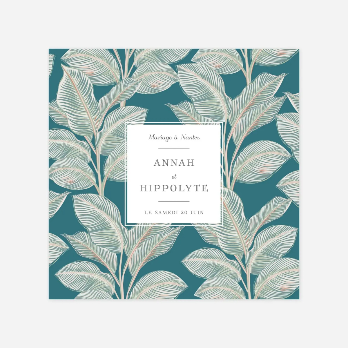 Faire-part mariage Équateur