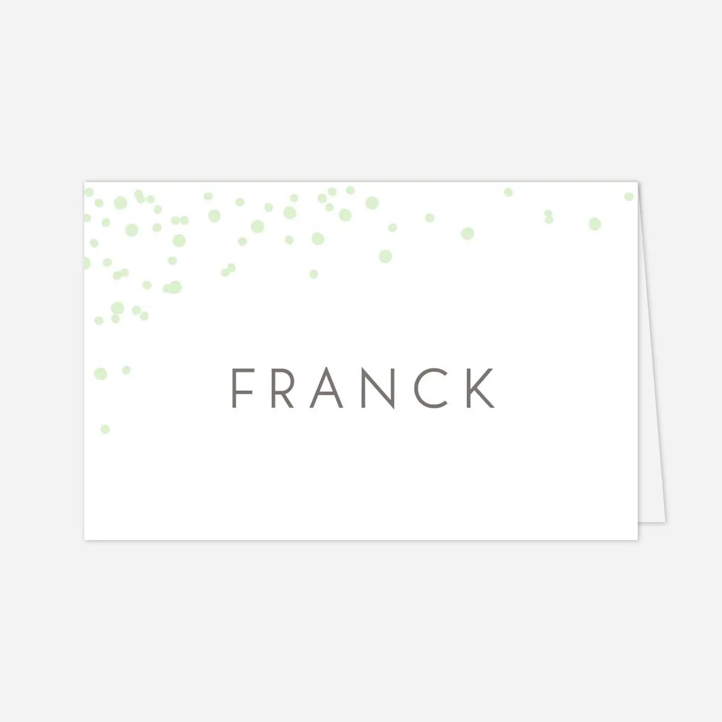 Marque-place mariage Étincelles