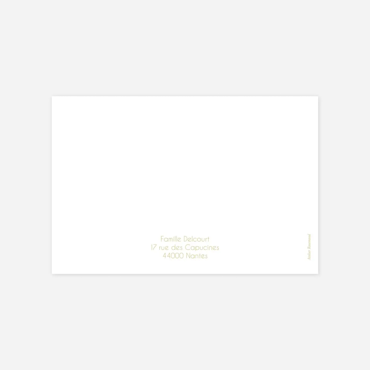 Carte de correspondance Étoiles