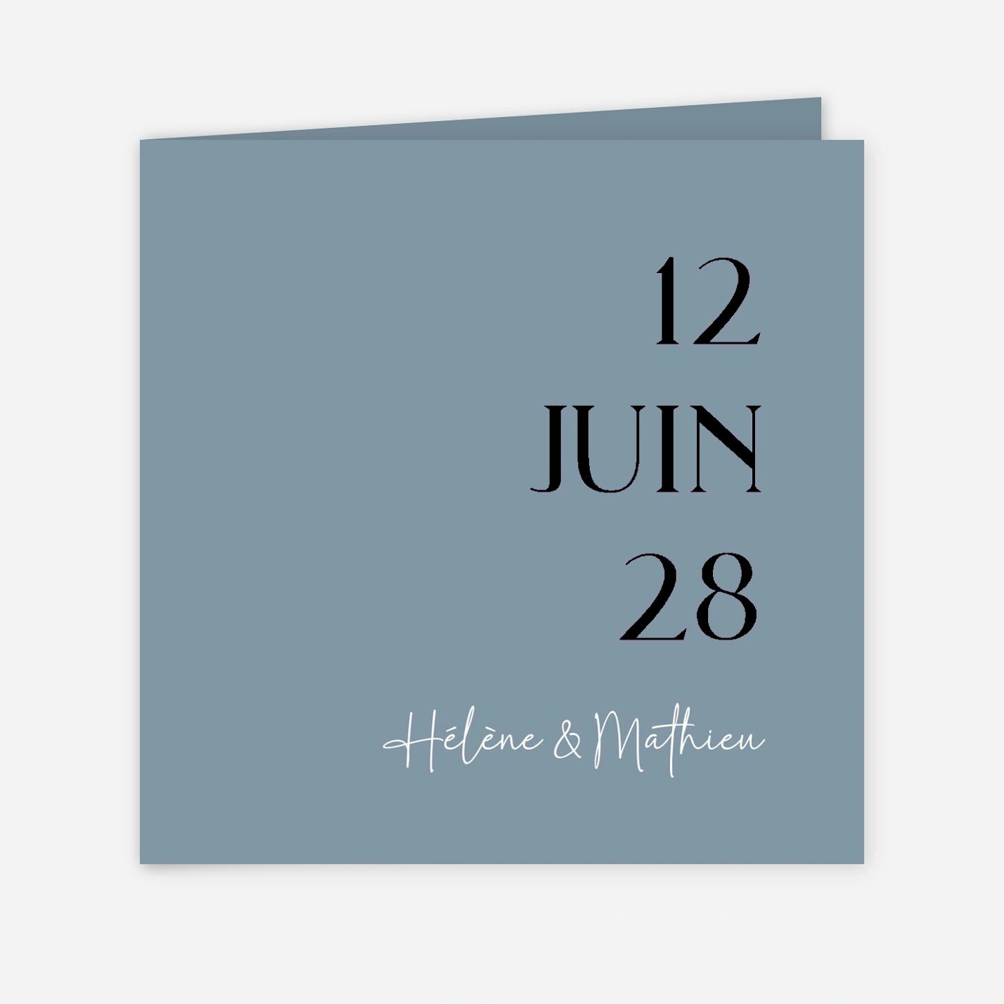 Faire-part mariage En toute simplicité