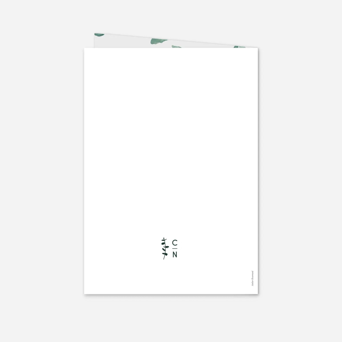 Livret de messe mariage Eucalyptus