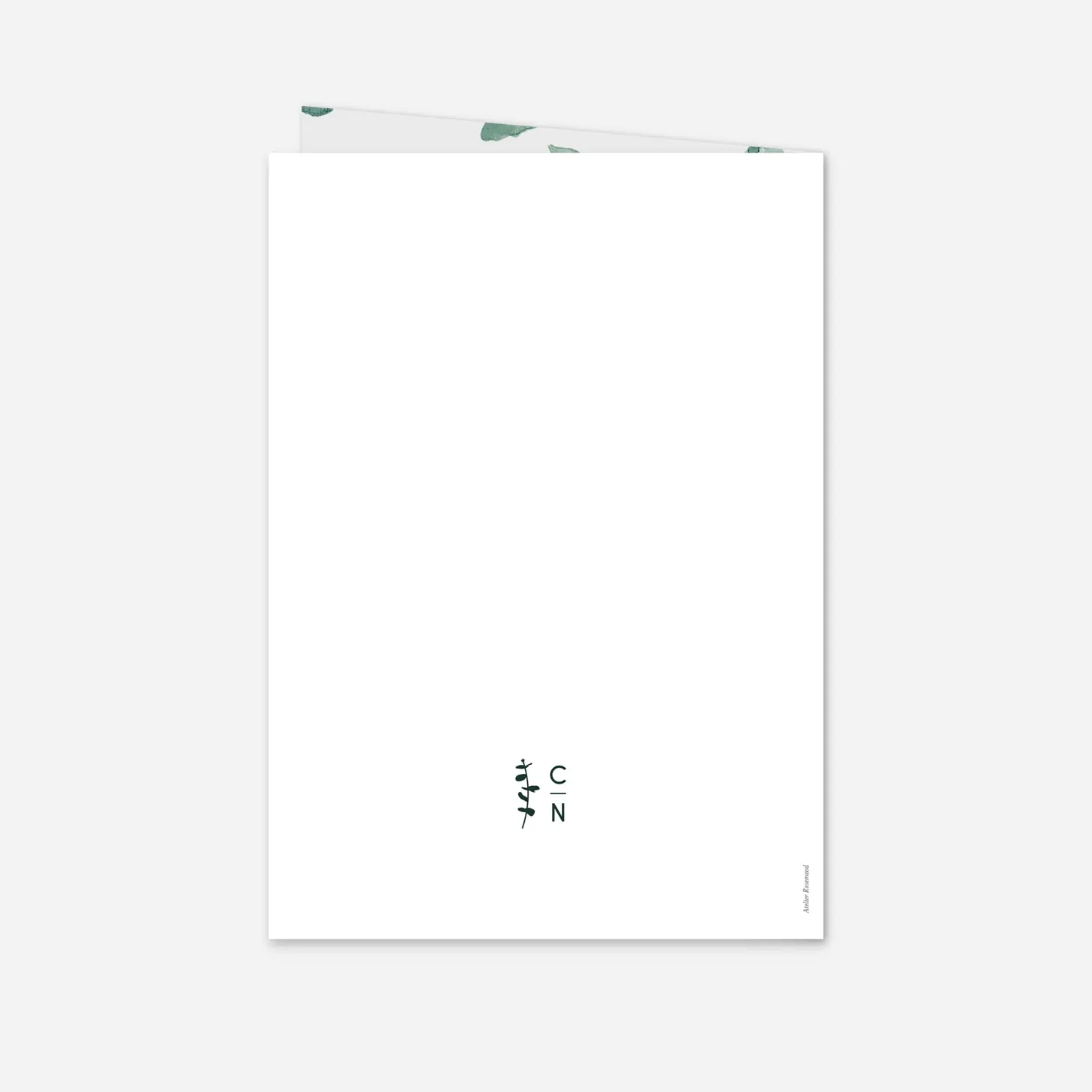 Livret de messe mariage Eucalyptus